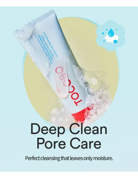 Coconut Clay Cleansing Foam 150ml | TOCOBO | Deep Yet Gentle Cleanse