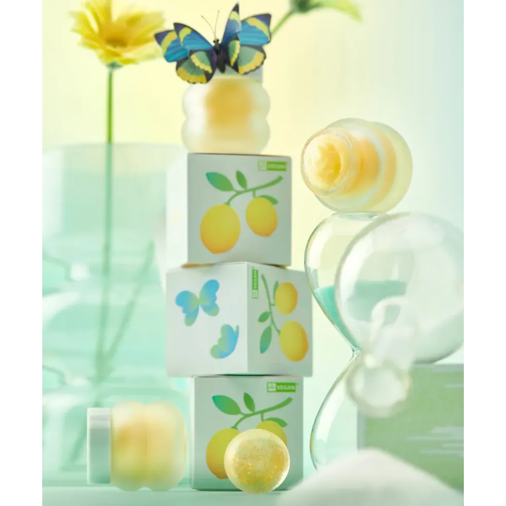 Lemon Sugar Lip Mask 20ml | TOCOBO | Overnight Exfoliation & Hydration