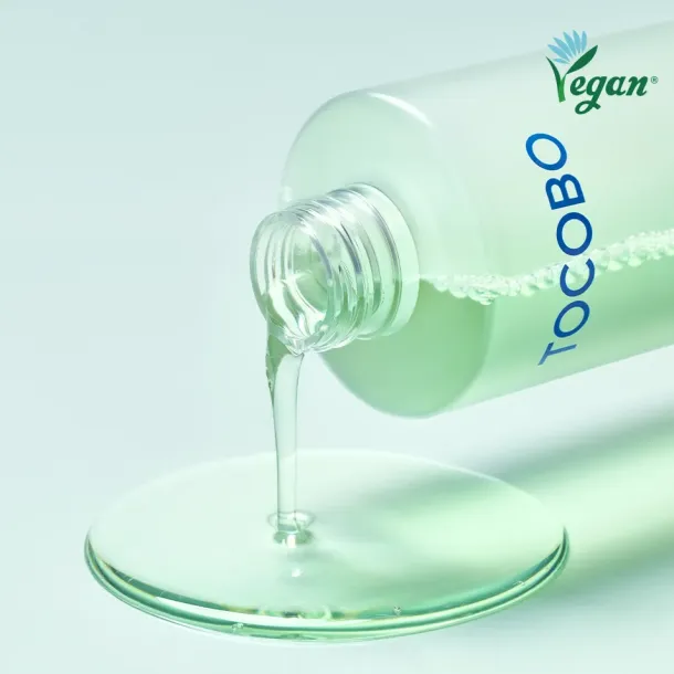 Tónico Acuoso Calmante con Cica 200ml | TOCOBO | Hidratación y Calma para Piel Sensible
