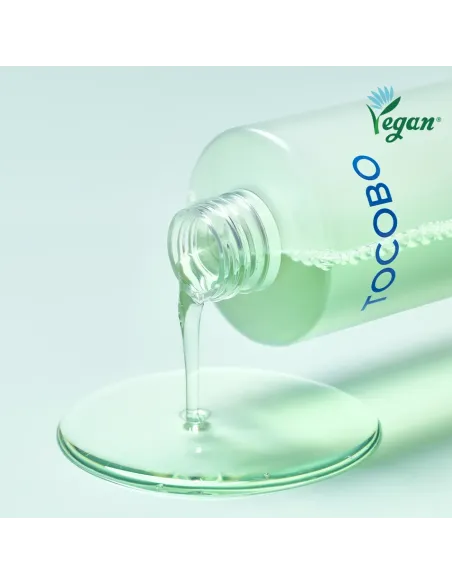 Tónico Acuoso Calmante con Cica 200ml | TOCOBO | Hidratación y Calma para Piel Sensible