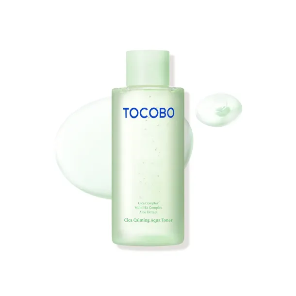 Tónico Aquoso Calmante com Cica 200ml | TOCOBO | Hidratação e Calma para Pele Sensível