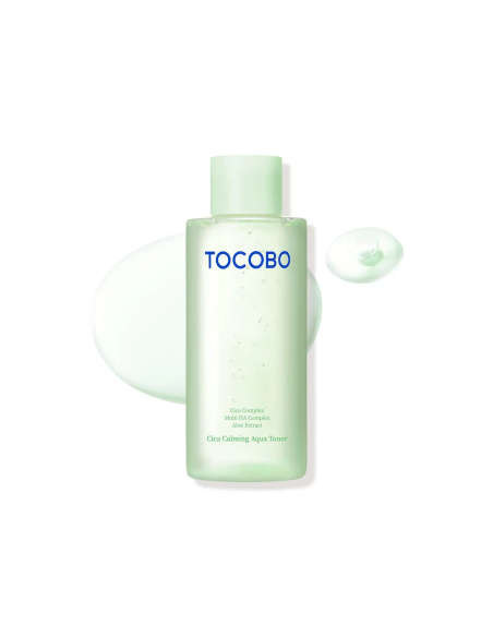 Tonique Aqueux Apaisant Cica 200ml | TOCOBO | Peau Sensible