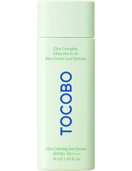 Sérum Solar Calmante con Cica SPF50+ PA++++ 50ml | TOCOBO