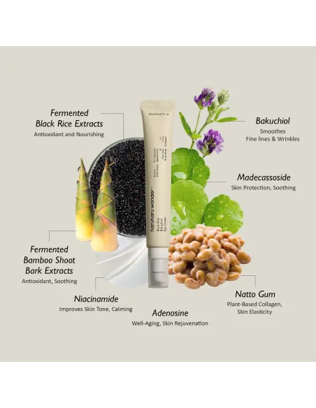 Haruharu Wonder Black Rice Bakuchiol Eye Cream - Eye Contour Cream