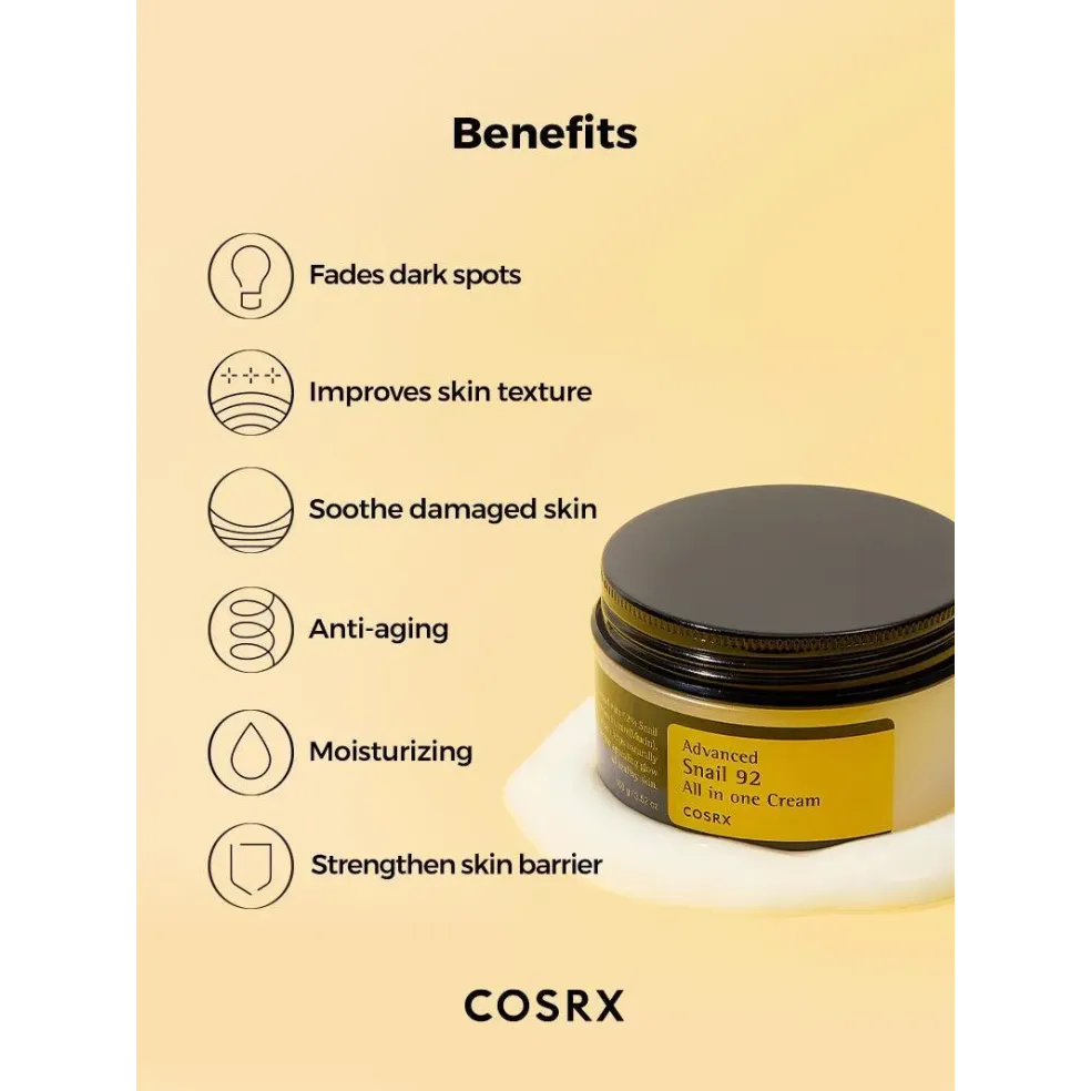 COSRX Advanced Snail 92 All In One Cream 100ml