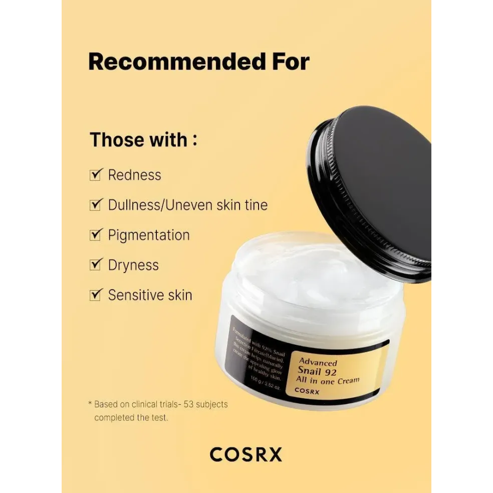 COSRX Advanced Snail 92 All In One Cream 100ml