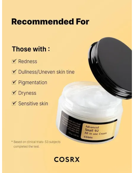COSRX  Advanced Snail 92 All In One Cream 100ml