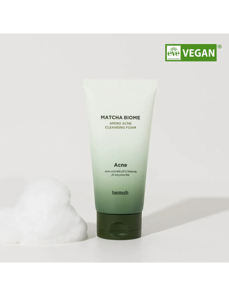 Heimish Matcha Biome Amino Acne Cleansing Foam 150g | Anti-acne