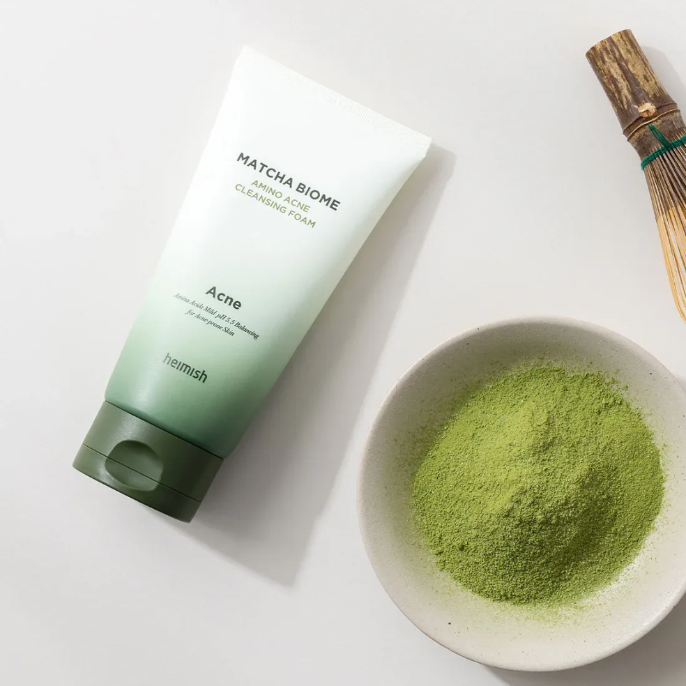 Heimish Matcha Biome Amino Acne Cleansing Foam 150g | Anti-acne