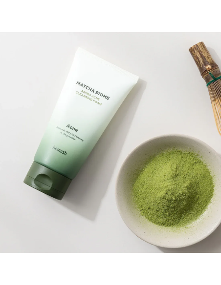 Heimish Matcha Biome Amino Acne Cleansing Foam 150g | Anti-acne