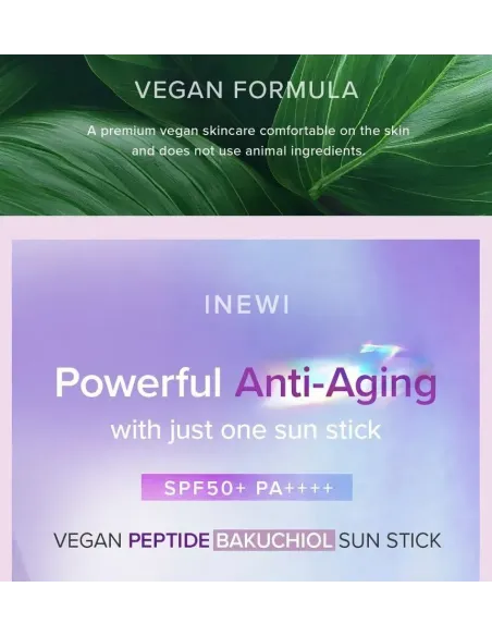 Mary&May Vegan Peptide Bakuchiol Sun Stick - Protección Solar y Anti-envejecimiento