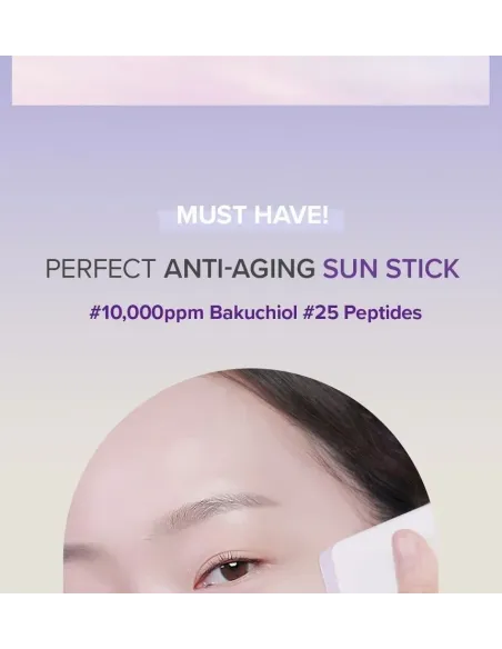 Mary&May Vegan Peptide Bakuchiol Sun Stick - Protección Solar y Anti-envejecimiento