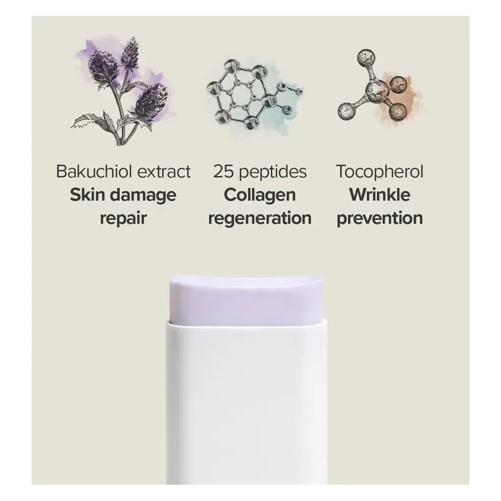 Mary&May Vegan Peptide Bakuchiol Sun Stick - Sun Protection and Anti-Aging