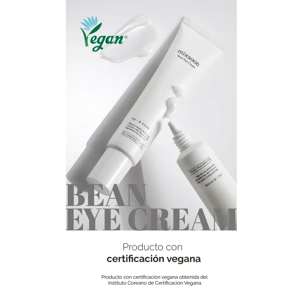 Crema para Ojos Mixsoon Bean Eye Cream 20ml - Hidratación y Reducción de Ojeras