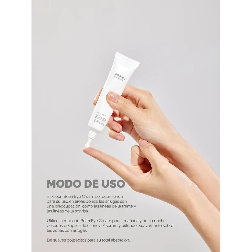 Crema para Ojos Mixsoon Bean Eye Cream 20ml - Hidratación y Reducción de Ojeras
