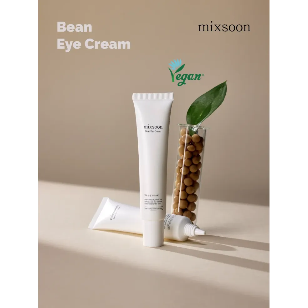 Crema para Ojos Mixsoon Bean Eye Cream 20ml - Hidratación y Reducción de Ojeras
