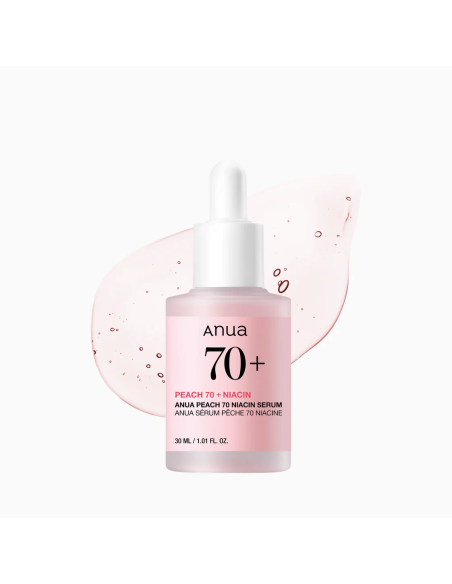 Glow e tom uniforme Anua Peach 70 Niacin Serum