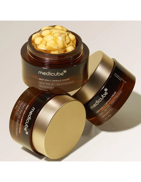 Medicube Deep Vita C Capsule Cream Taches Glow | Kosmetica