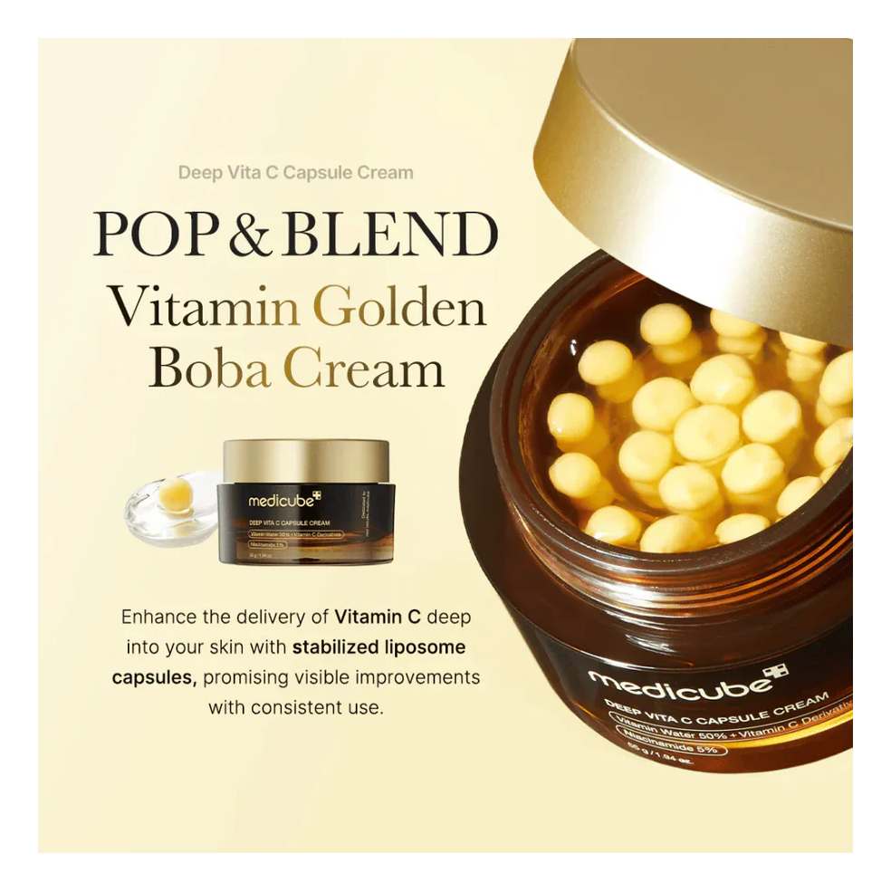 Medicube Deep Vita C Capsule Cream Macchie Glow | Kosmetica