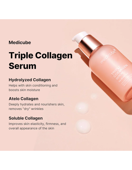 Triple Collagen Anti-Aging Serum | Medicube – Firming & Hydrating Care