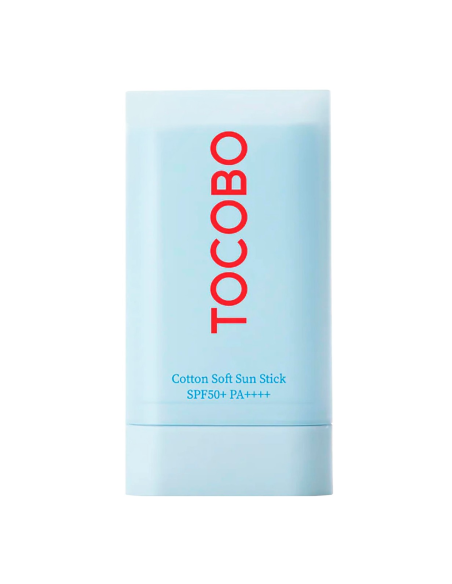Cotton Soft Sun Stick SPF50+ | Protector solar en barra con acabado mate