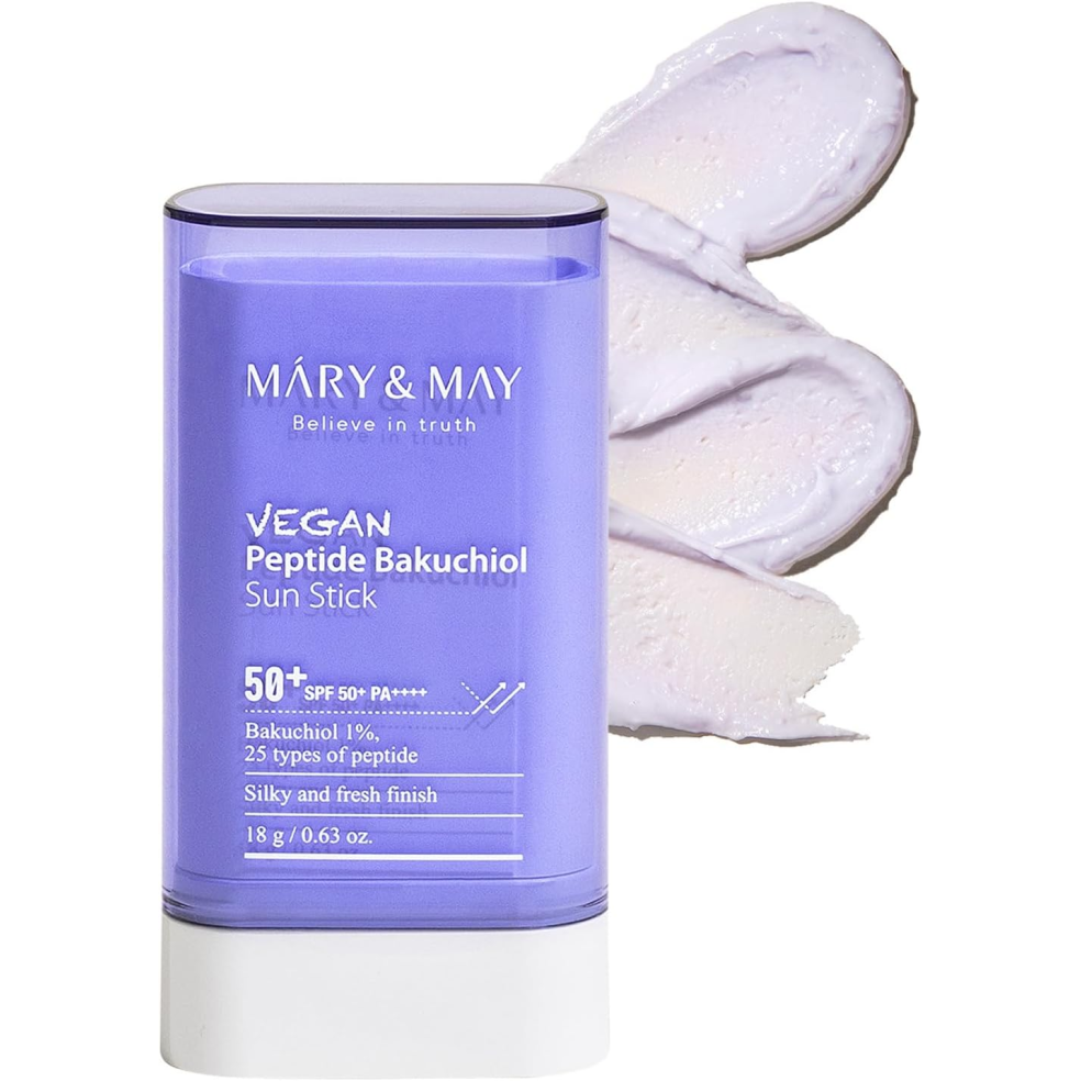 Mary&May Vegan Peptide Bakuchiol Sun Stick - Sun Protection and Anti-Aging