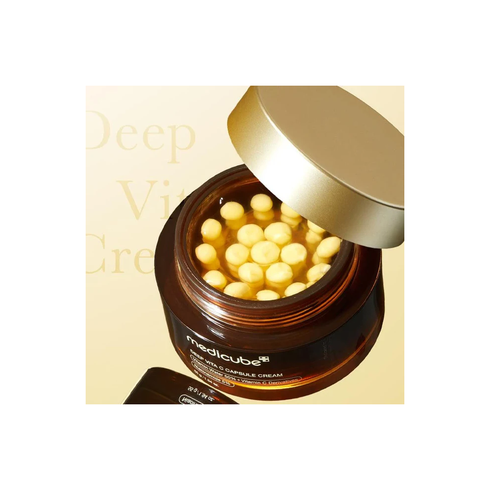 Medicube Deep Vita C Capsule Cream Taches Glow | Kosmetica