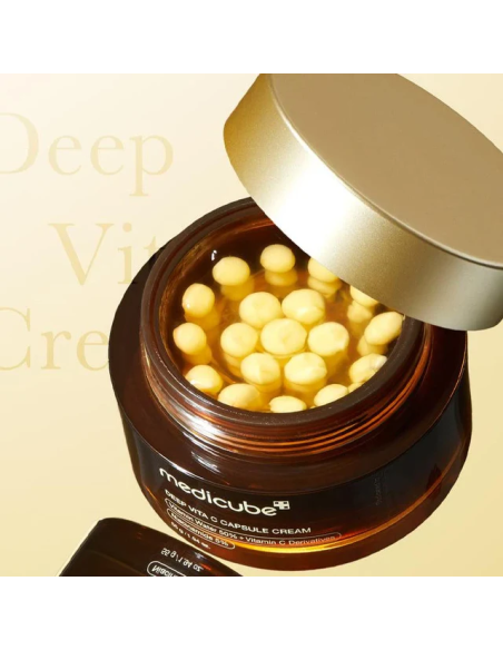 Medicube Deep Vita C Capsule Cream Taches Glow | Kosmetica