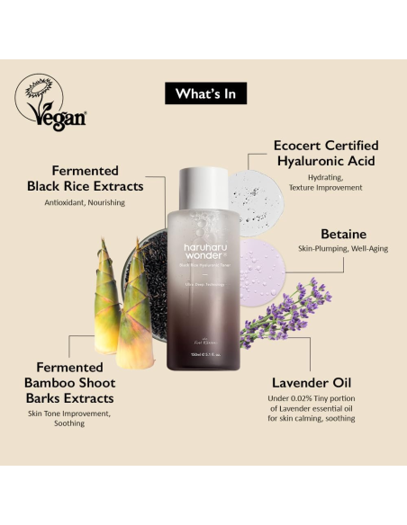 Haruharu Wonder Black Rice Hyaluronic Toner 150ml