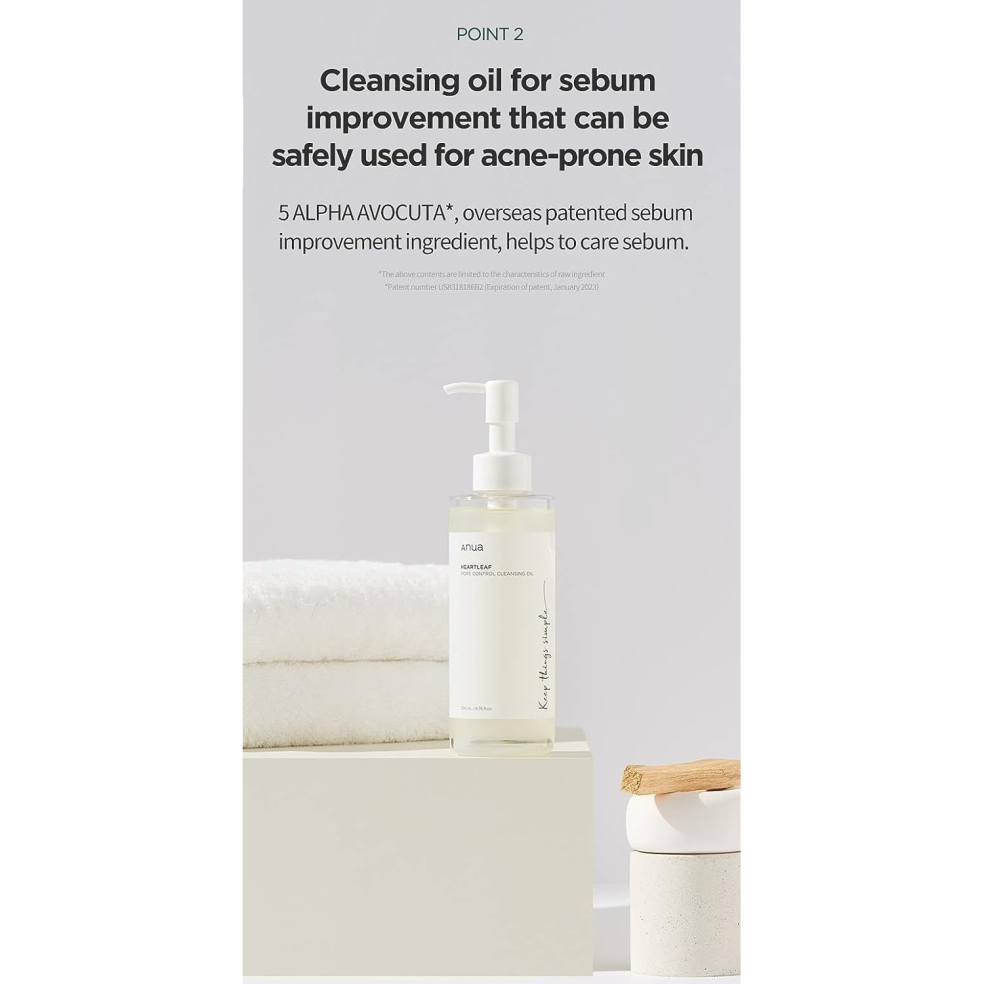 Olio Detergente Heartleaf Pore Control 200ml | Kosmetica