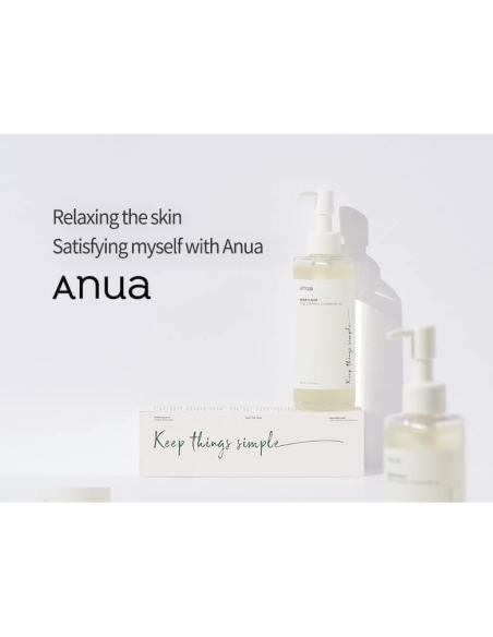 Anua Aceite Limpiador Control de Poros con Heartleaf 200ml | Limpieza Suave y Efectiva