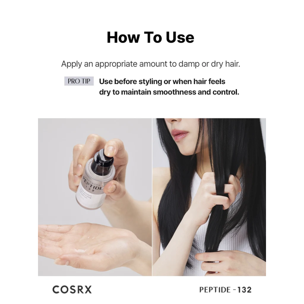 Repara frizz e pontas: COSRX Peptide-132 Oil Serum