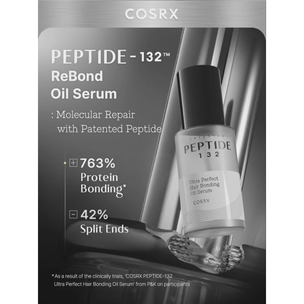 Repara frizz e pontas: COSRX Peptide-132 Oil Serum