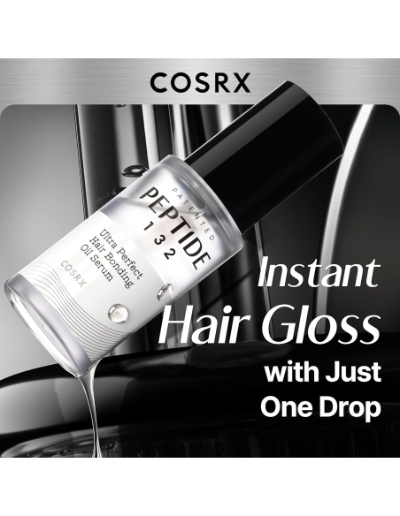 Repara frizz e pontas: COSRX Peptide-132 Oil Serum