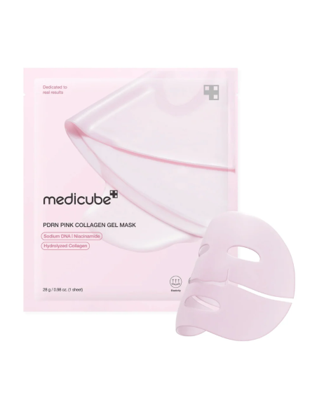 Glow y firmeza con MEDICUBE PDRN Pink Collagen Gel Mask