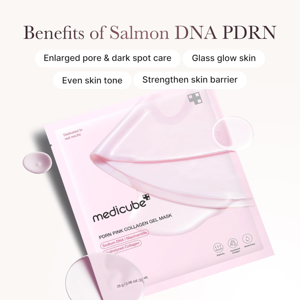 Glow e compattezza con MEDICUBE PDRN Pink Collagen Gel Mask