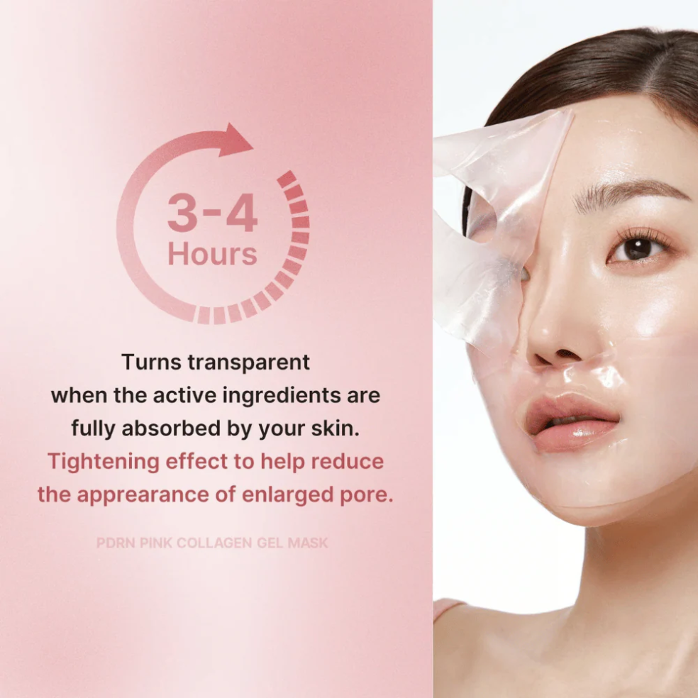 Glow e firmeza com MEDICUBE PDRN Pink Collagen Gel Mask
