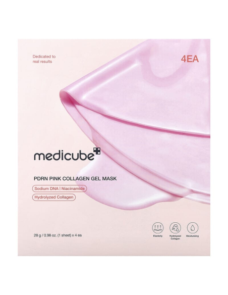 Glow y firmeza con MEDICUBE PDRN Pink Collagen Gel Mask