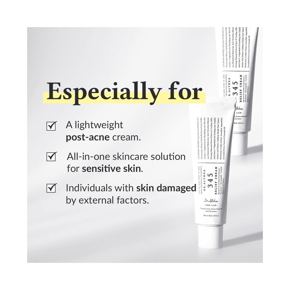 Dr. Althea 345 Relief Cream 50ml | Creme Calmante