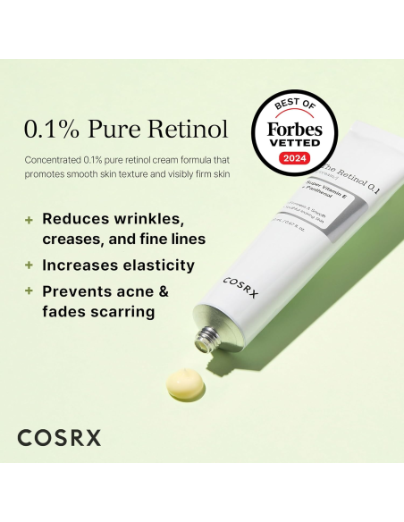 COSRX The Retinol 0.1 Cream 20ml | Retinol cream for early fine lines