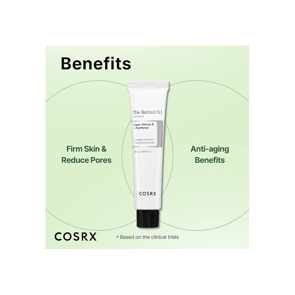 COSRX The Retinol 0.1 Cream 20ml | Retinol cream for early fine lines