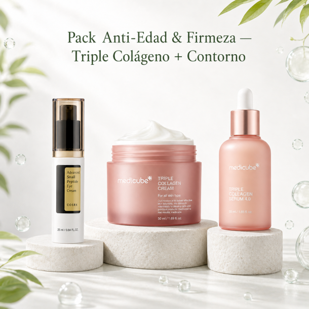 Pack Anti-Edad Coreano Medicube Triple Collagen + COSRX Snail Eye | Kosmetica
