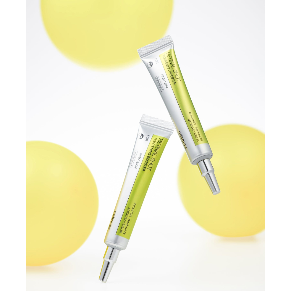 Korean facial booster with 0.1% retinal and Matrixyl 3000