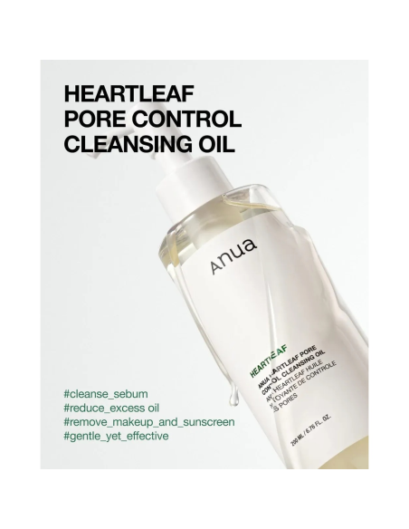 Óleo de Limpeza Heartleaf Pore Control 200ml | Kosmetica