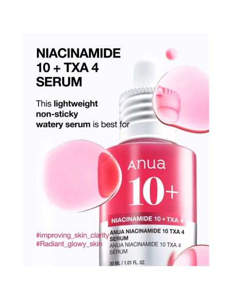 Siero Niacinamide 10% + TXA 4% 30ml | Macchie
