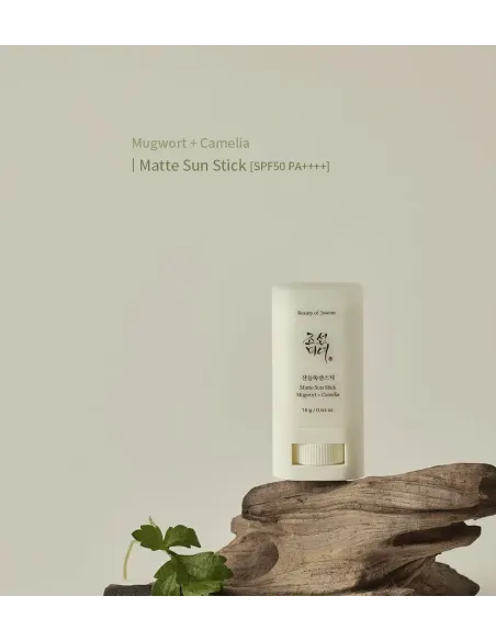 Protector Solar en Barra Mate Artemisa + Camelia SPF50+ | Beauty of Joseon