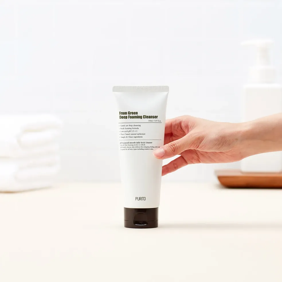 From Green Deep Foaming Cleanser | PURITO | 150ml