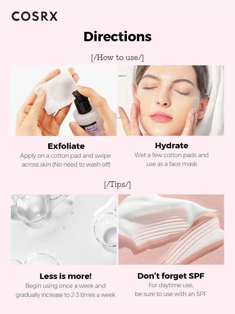 COSRX Exfoliante AHA 7 Whitehead Power Liquid 100ml