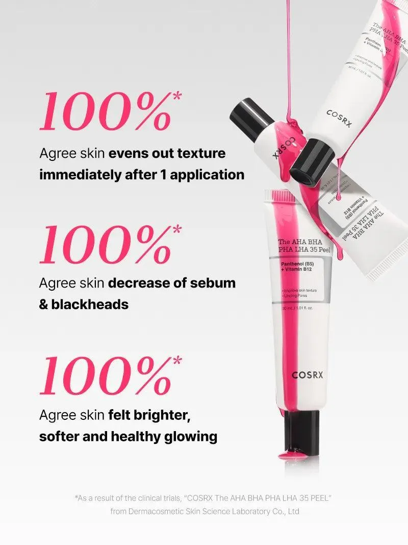 COSRX The AHA BHA PHA LHA 35 Peel 30 ml