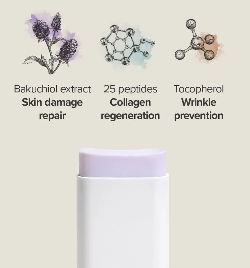 Mary&May Vegan Peptide Bakuchiol Sun Stick SPF50+ PA++++ 18g